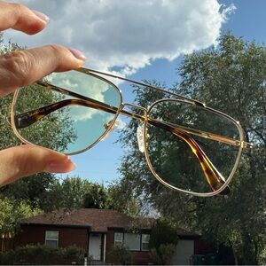 Retro tinted glasses